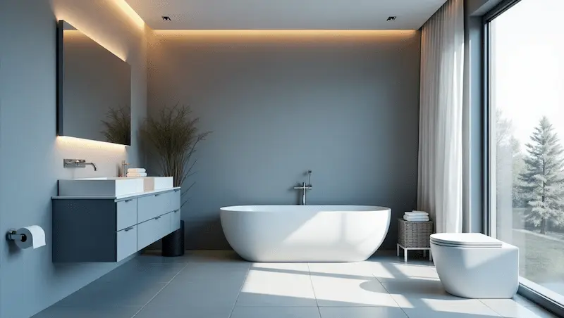 bathroom bright